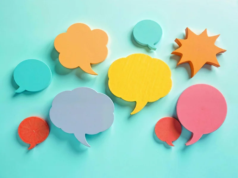 AI conversation illustration